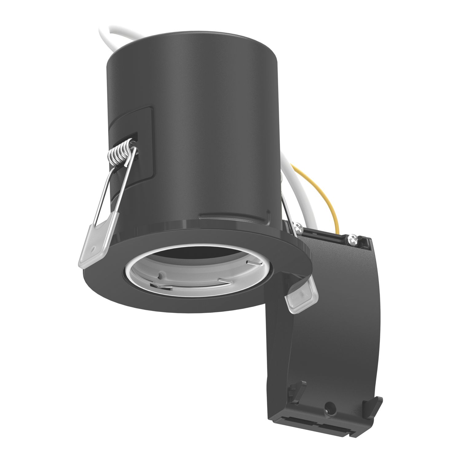 LAP Juventas Tilt Fire Rated Downlight Black (243RE)