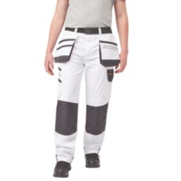 Site Kirksey Stretch Holster Trousers White/Grey 30" W 32" L