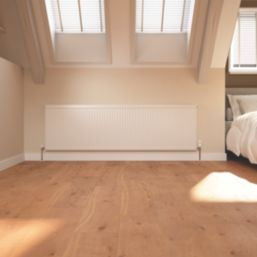 Flomasta 600mm x 2000mm 9119BTU White Type 21 Convector Radiator