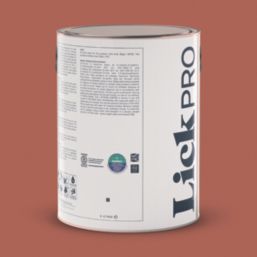 LickPro  5Ltr Red 01 Vinyl Matt Emulsion  Paint