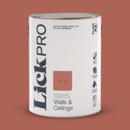 LickPro  5Ltr Red 01 Vinyl Matt Emulsion  Paint