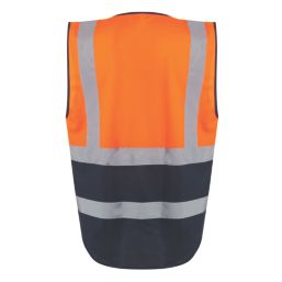 Regatta Pro Executive Vest Hi-Vis Vest Orange/Navy 3X Large 50" Chest