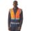 Regatta Pro Executive Vest Hi-Vis Vest Orange/Navy 3X Large 50" Chest