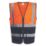 Regatta Pro Executive Vest Hi-Vis Vest Orange/Navy 3X Large 50" Chest