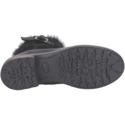 Cotswold Kemerton Size 3 Womens Black Waterproof Lace & Zip Non Safety Work Boots