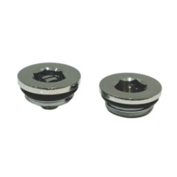 ETAL  Vent & Blanking Plug Kit (26mm) Chrome 2 Pieces