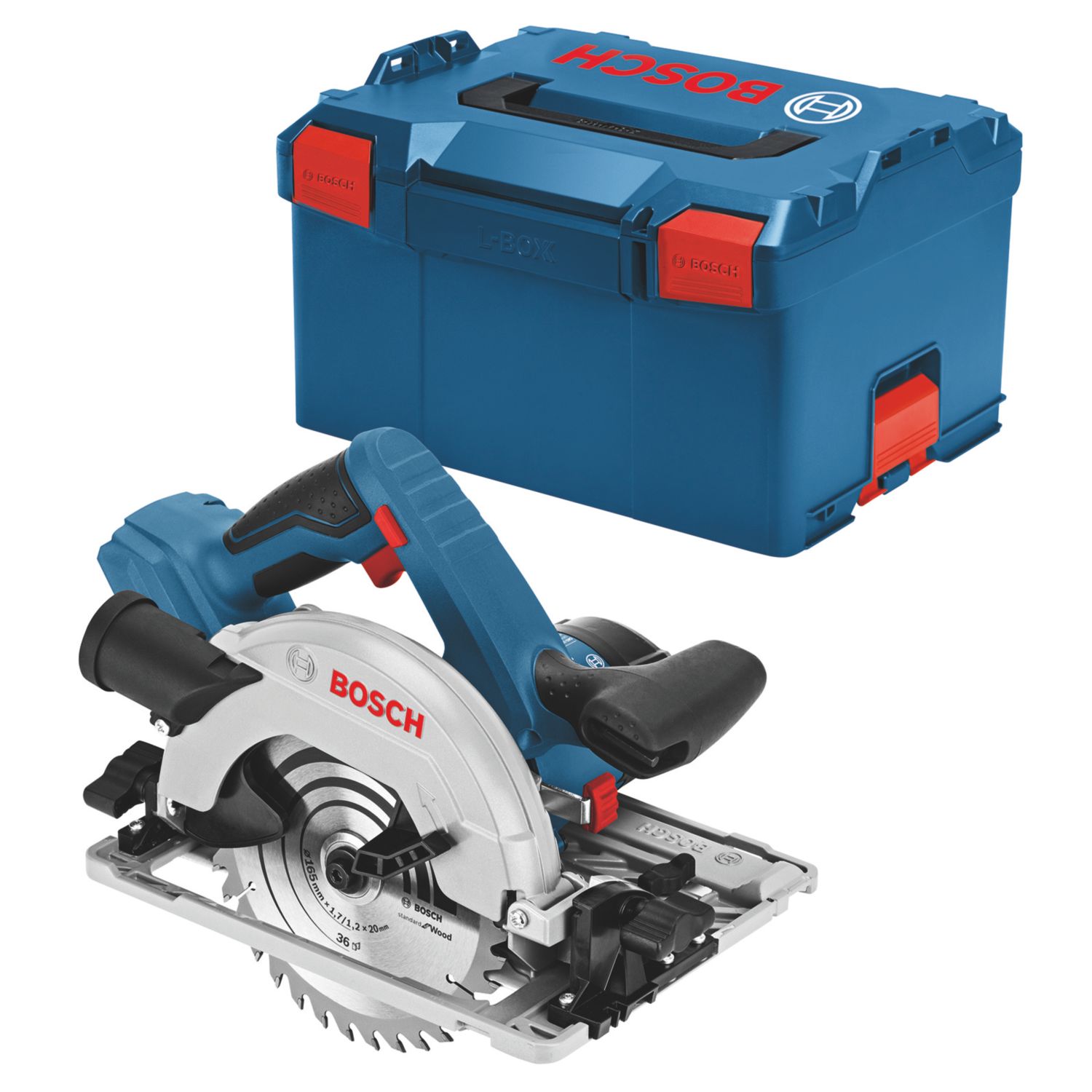 Bosch GKS 18V-57 G 165mm 18V Li-Ion CoolPack Cordless Circular Saw - Bare (243YW)