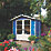 Shire Mumley 5' x 6' 6" (Nominal) Apex Shiplap T&G Timber Summerhouse