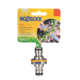 HOZELOCK PRO DOUBLE MALE END CONN METAL