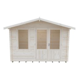 Shire Berryfield 11' x 8' (Nominal) Apex Timber Log Cabin