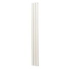 Venus 1800mm x 205mm 2418BTU White Vertical Designer Radiator