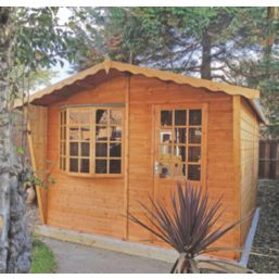 Shire Goodwood 10' x 8' (Nominal) Apex Shiplap T&G Timber Summerhouse
