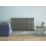 Acova 600mm x 1226mm 4019BTU Raw Metal Horizontal 2 Column Radiator