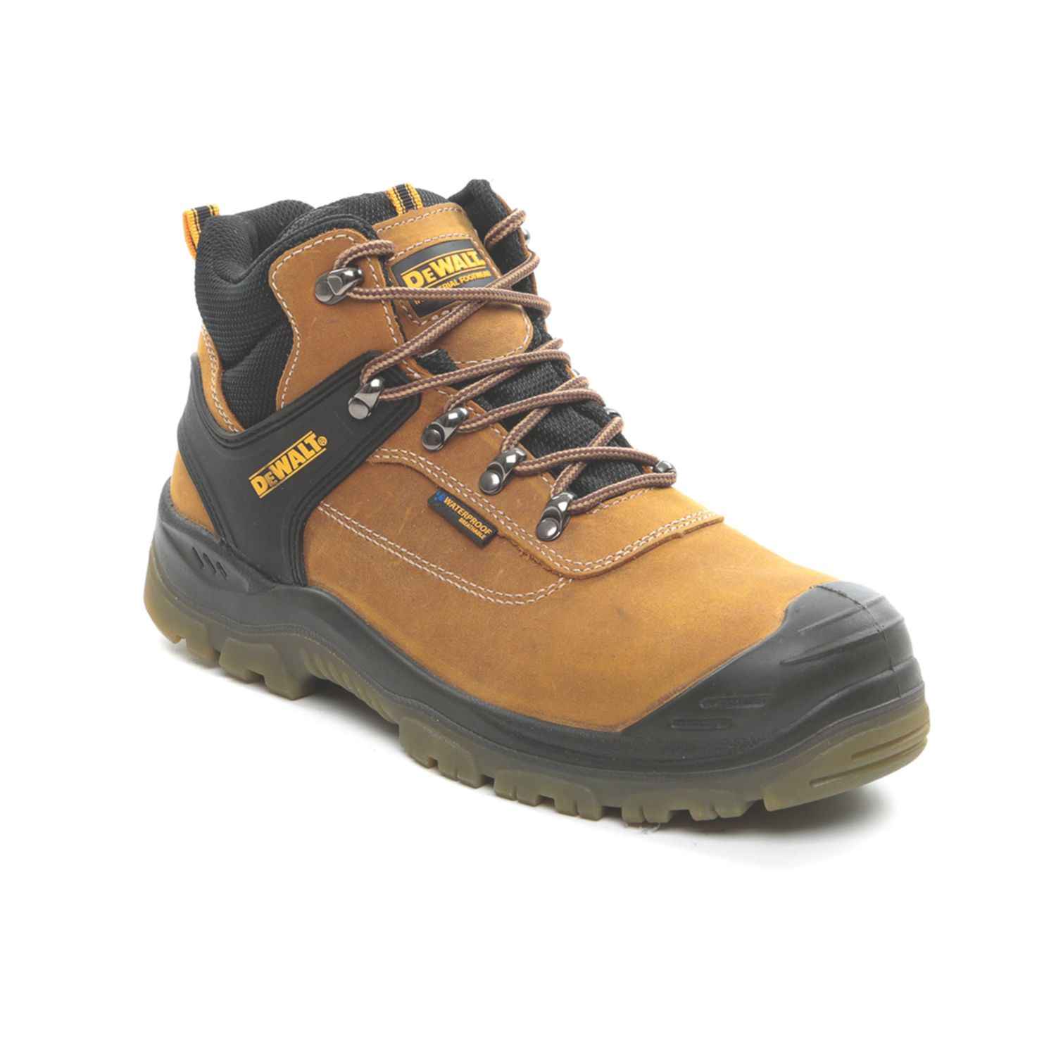 DeWalt Phoenix Size 10 Tan Waterproof Steel Toe Cap Safety Boots (2448V)