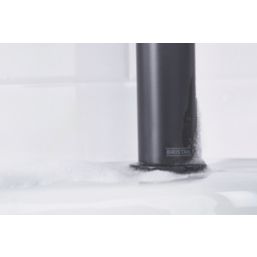 Bristan Elevar Black 149mm Standard Lever Mono Basin Mixer Tap  With Clicker Waste