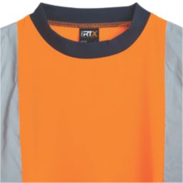 Pro RTX High Visibilty  Sweatshirt Orange / Navy 2X Large 52" Chest