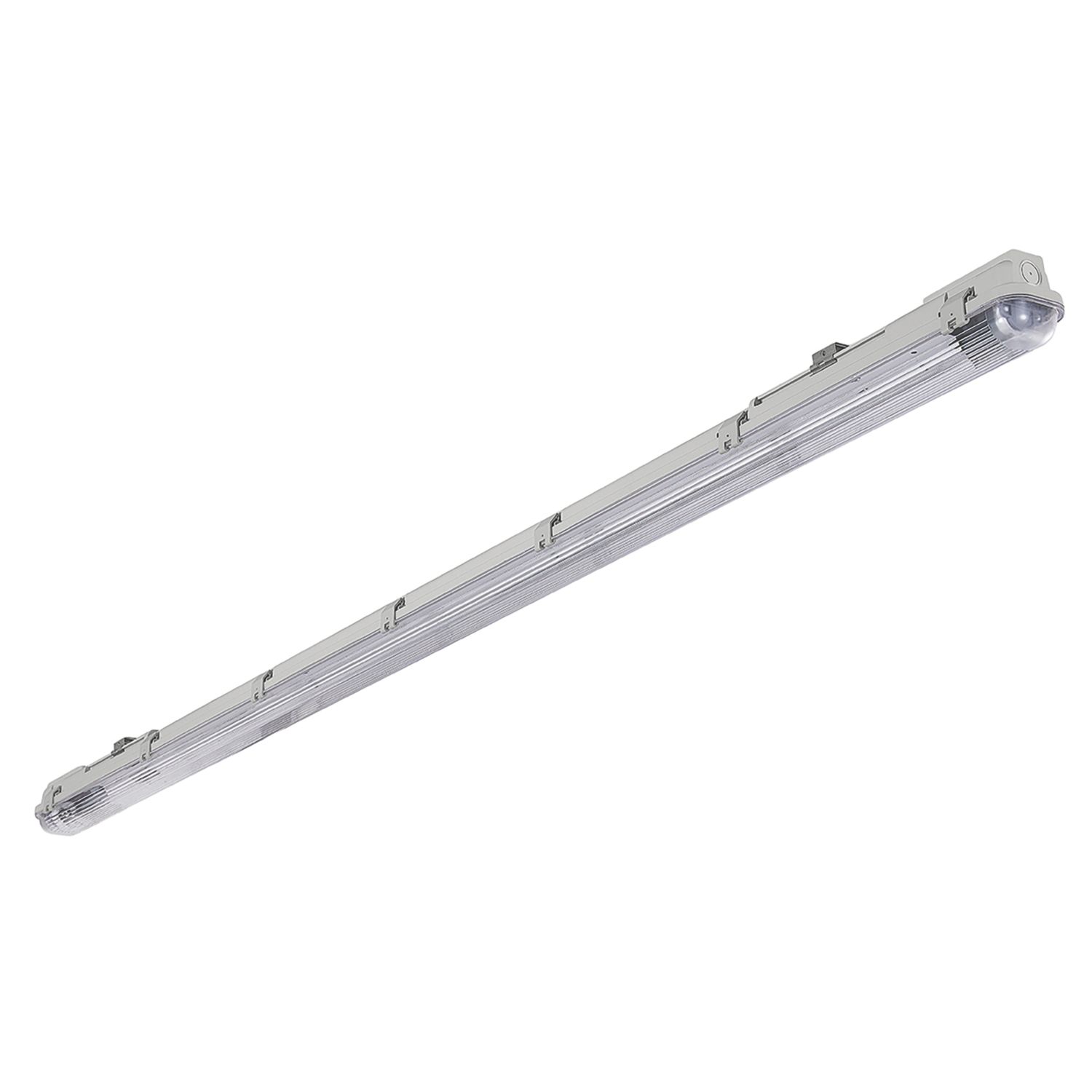 Sylvania Sylproof Toledo Single 5ft IP65 Rated EMPTY Batten Housing for LED T8 Tubes (244CE)