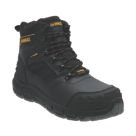 DEWALT Recip 2 Size 7  Black Waterproof Steel Toe Cap Safety Boots