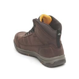 DEWALT Pasco Size 11  Brown  Steel Toe Cap Safety Boots
