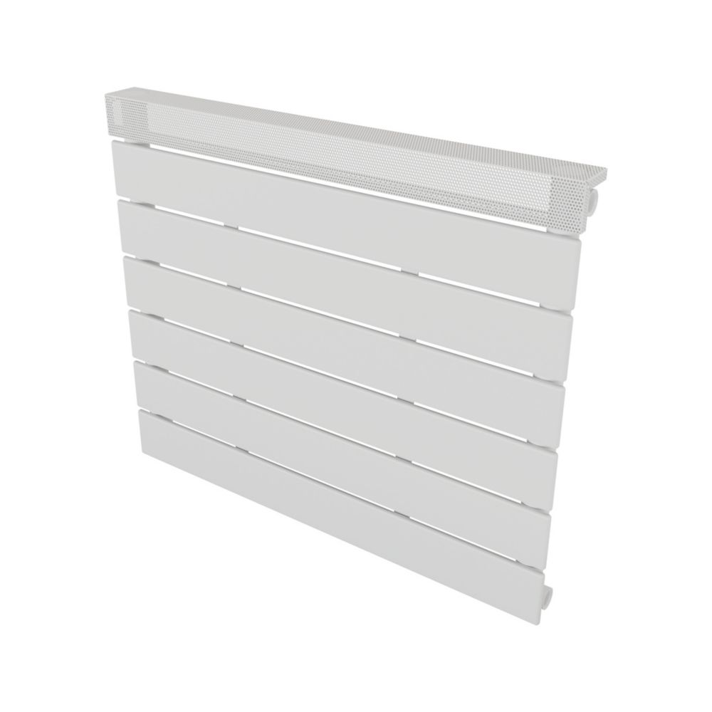 Ximax 500mm x 500mm 993BTU White Square Designer Radiator Screwfix