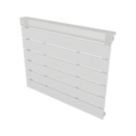 Ximax Viola 500mm x 500mm 993BTU White Square Designer Radiator