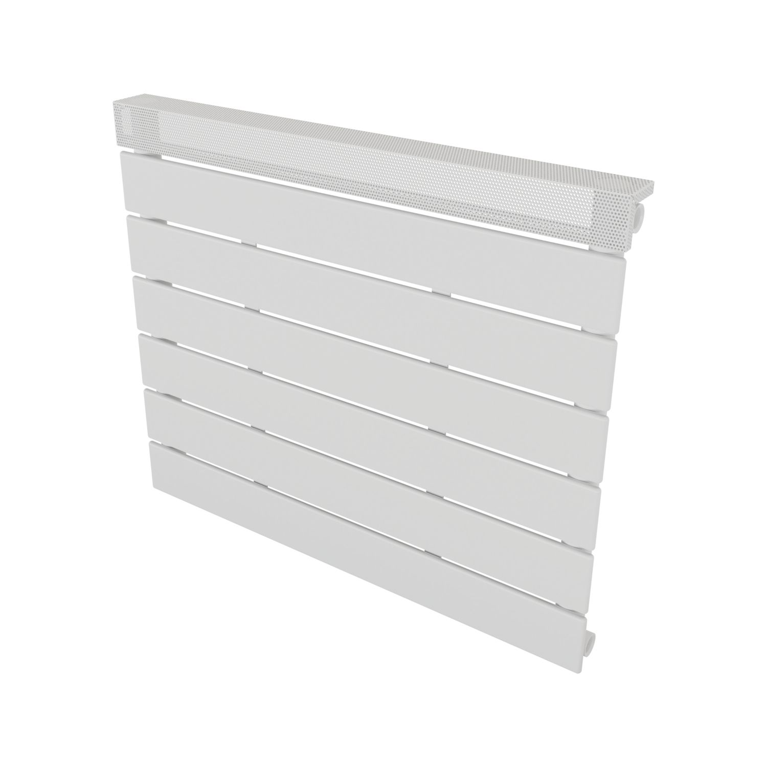 Ximax Viola 500mm x 500mm 993BTU White Square Designer Radiator (244GL)