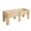 Forest  Rectangular Garden Planter Natural Timber 1800mm x 700mm x 700mm