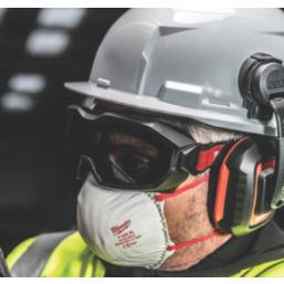 Milwaukee Vented High-Profile Tinted Safety Goggles