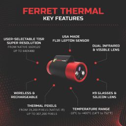 Ferret Tools T1-0919D Thermal Inspection Camera