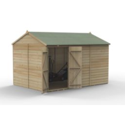 Forest Beckwood 11' 6" x 8' (Nominal) Reverse Apex Shiplap Timber Shed
