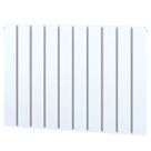 Towelrads Hanworth Plus 600mm x 640mm 3204BTU White Horizontal Designer Radiator