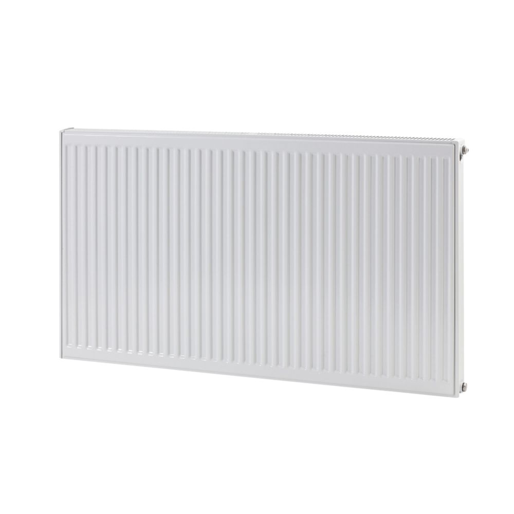 Flomasta  Type 21 Double-Panel Plus Single Convector Radiator 700mm x 1200mm White 6225BTU