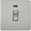 Knightsbridge  20A 1-Gang DP Control Switch Brushed Chrome with LED