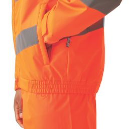 Regatta Dover Hi-Vis Jacket Orange 2X Large 47" Chest