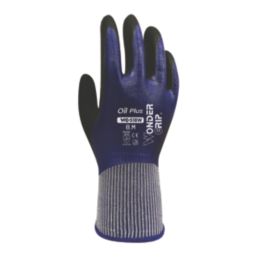 Wonder Grip WG-518W Oil Plus Gloves Purple Medium