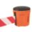 EasyExtend  Retractable Barrier Head Unit Orange/Black 10m
