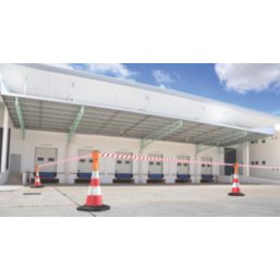 EasyExtend  Retractable Barrier Head Unit Orange/Black 10m