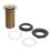 Flomasta Unslotted Pop Up Small Basin Waste Brushed Brass 66mm