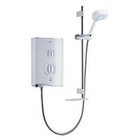 Mira Sport White / Chrome 9.8kW Thermostatic Electric Shower