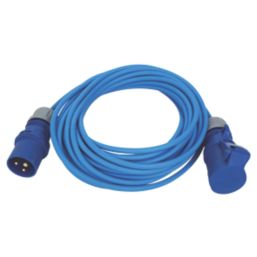 Carroll & Meynell Blue 230V 16A Extension Lead 14m x 1.5mm²