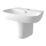 Maine Basin with Semi Pedestal 1 Tap Hole 600mm