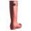 Hunter Original Tall  Size 4 Womens Dark Red Non Safety Wellies