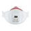 3M Aura Comfort Cool Flow Particulate 9332+ Disposable Valved Respirator P3 2 Pack