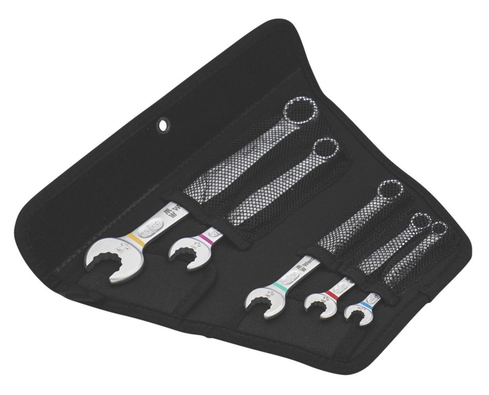 Wera 6003 Joker 5 Combination Spanner 5 Piece Set Screwfix