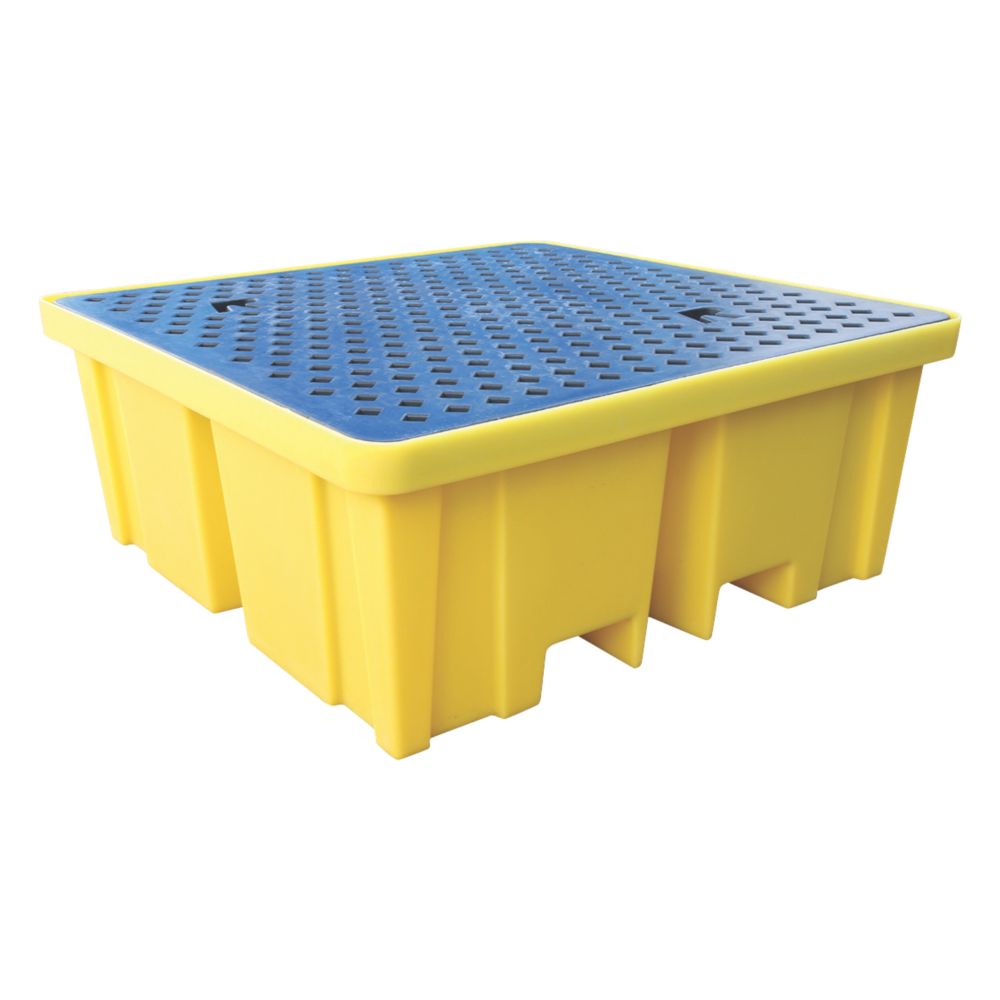 Essentials BP4XL Bund Flooring 4 x 205Ltr Drums Screwfix