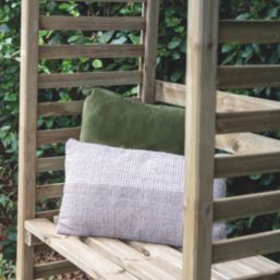 Forest Palma 4' x 2' (Nominal) Flat Timber Arbour