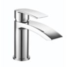 ETAL Spear Polished Chrome 184mm Standard Round Head Mono Basin Mixer Tap