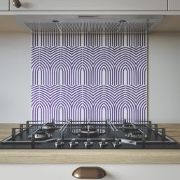 Wilsonart Arches Purple Splashback 600mm x 800mm x 4mm