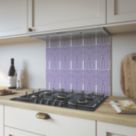 Wilsonart Arches Purple Splashback 600mm x 800mm x 4mm