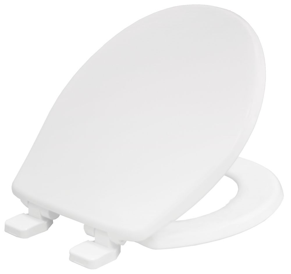 Bemis York SoftClose Toilet Seat Thermoplastic White Screwfix
